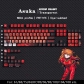 Mahjong / CS GO / EVA / GUMDAM 104+18 Clear PC+PBT Dye-subbed Pudding Jelly Keycaps Set MDA Profile Mechanical Keyboard